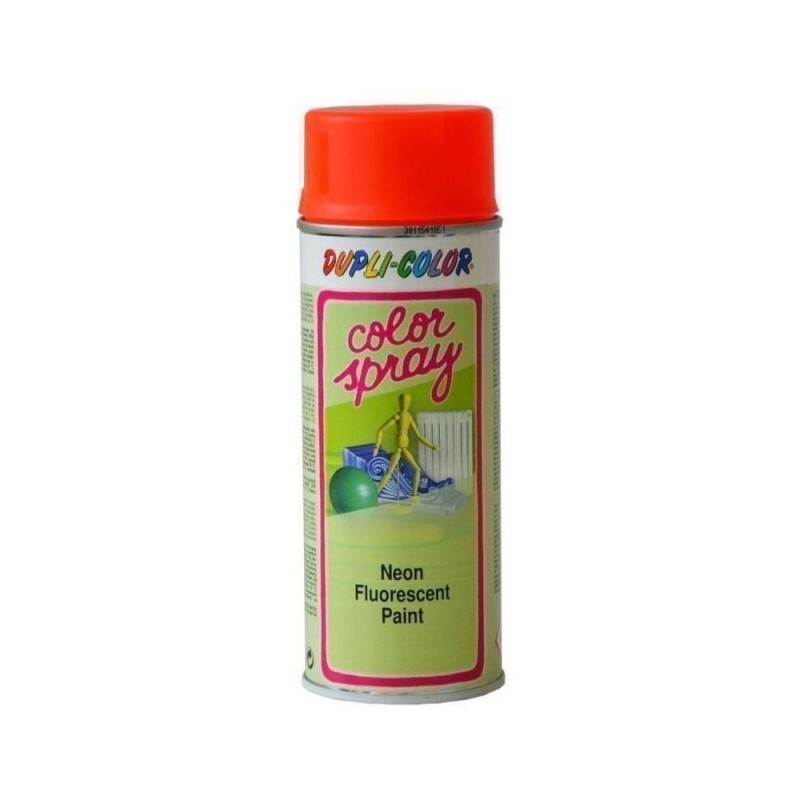 Vopsea spray neon rosu fluorescent cod 673757, 400ml, Duplicolor