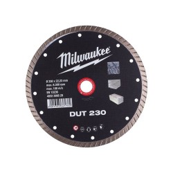 Disc diamantat DUT 230, 230 mm, Milwaukee