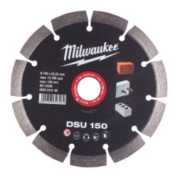 Disc diamantat Universal DSU, 150mm, Milwaukee