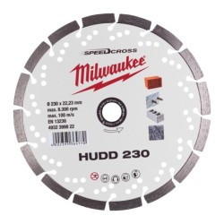 Disc diamantat SPEEDCROSS HUDD, 230mm, Milwaukee