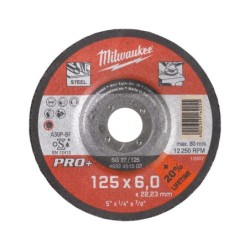 Disc polizare metal 125x6mm, Milwaukee