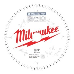 Disc circular lemn 216mm 60 dinti Milwaukee