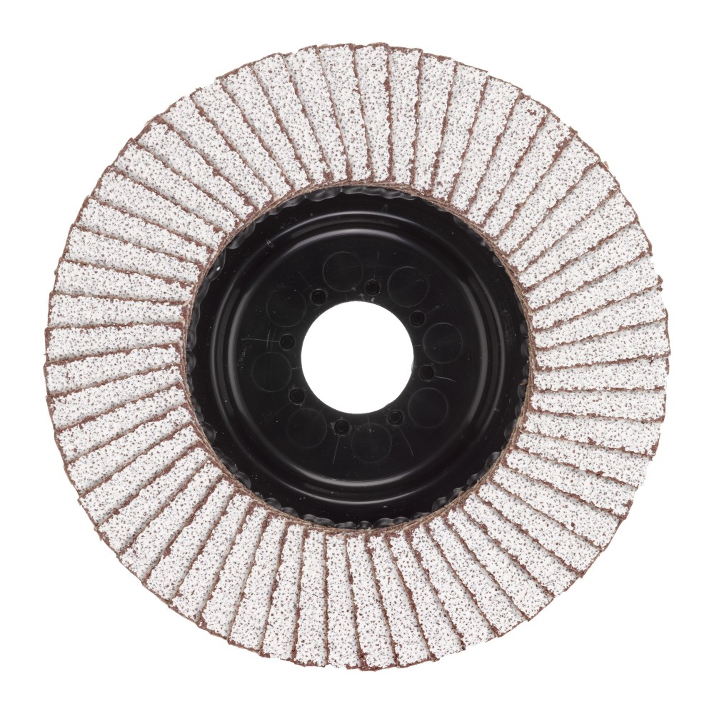 Disc lamelar frontal aluminiu, diametru 115mm, granulatie 40, Milwaukee