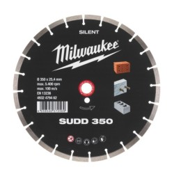 Disc diamantat premium SUDD, diametru 350 mm, Milwaukee