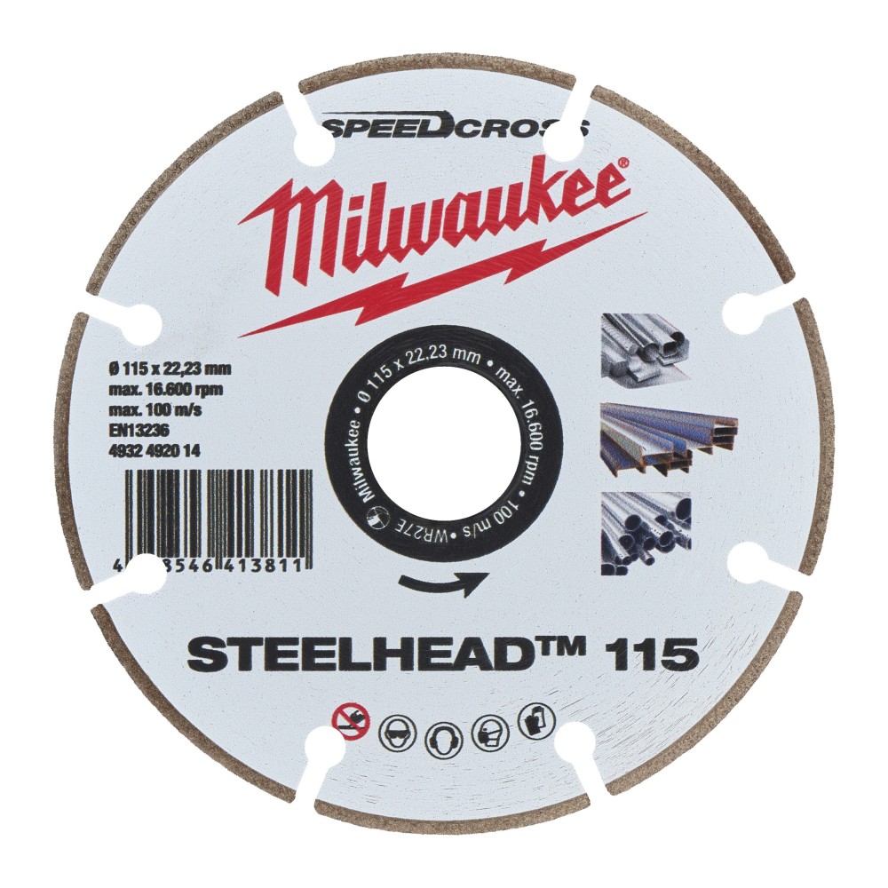 Disc Premium STEELHEAD™ 115 x 22.23 mm cu latime de taiere de 2.8 mm