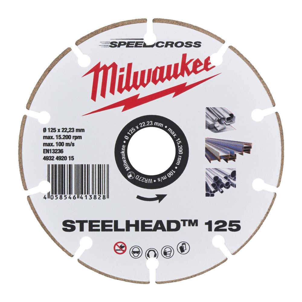 Disc Premium STEELHEAD™ 125 x 22.23 mm cu latime de taiere de 2.8 mm