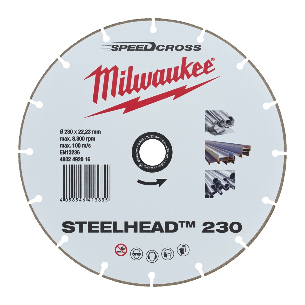 Disc Premium STEELHEAD™ 230 x 22.23 mm cu latime de taiere de 2.8 mm