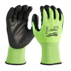 Hi-Vis Cut C Gloves - 7/S - 1pc