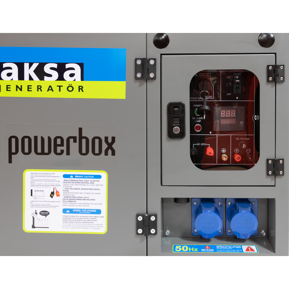 Generator curent monofazat, AAP12000PB, Aksa