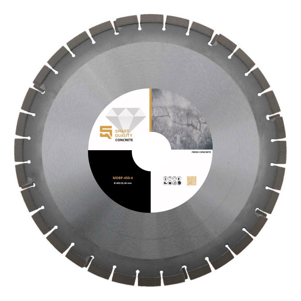 Disc diamantat pentru beton proaspat, 350 x 25,4 mm, Smart Quality