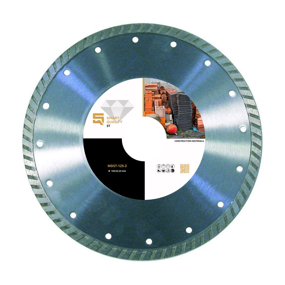 Disc diamantat pentru piatra, 125mm, Smart Quality