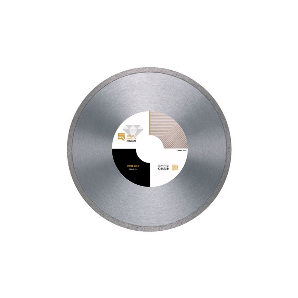 Disc diamantat Ceramics , 250 mm, pentru gresie si faianta, Smart Quality