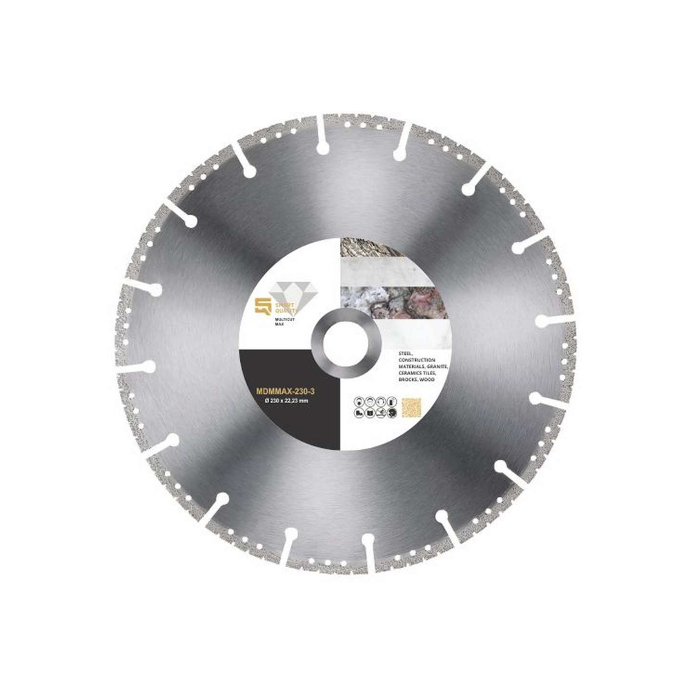 Disc diamantat Multicut MAX 300x20x5, Smart Quality