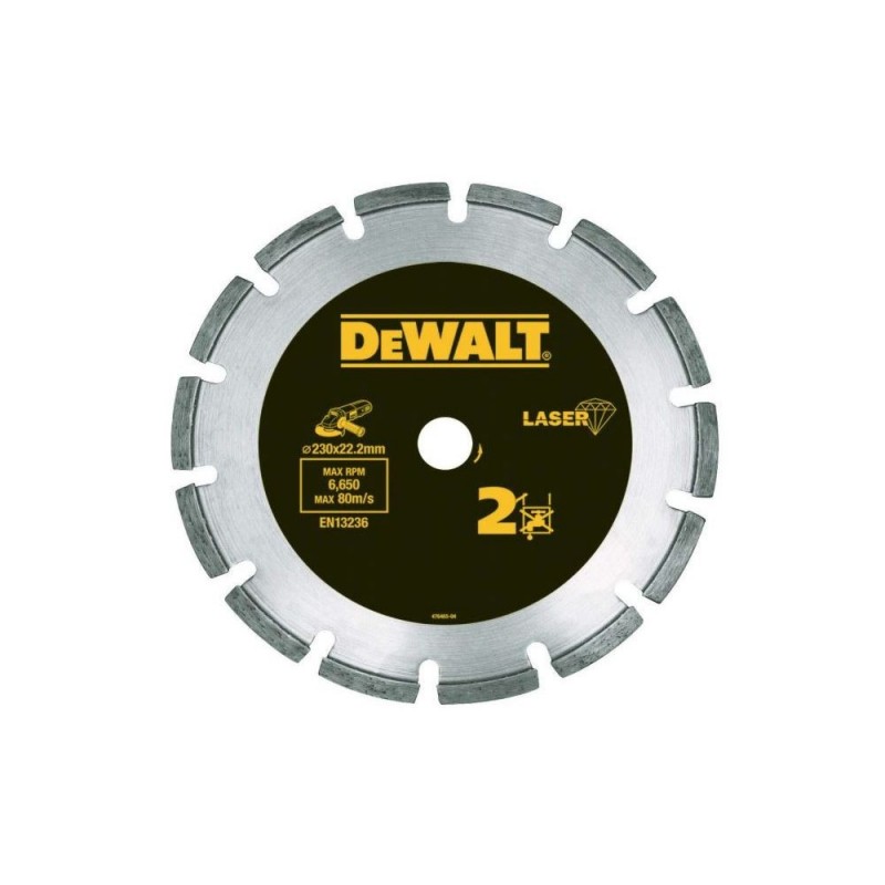 Disc diamantat 230 x 22.2 mm, Dewalt