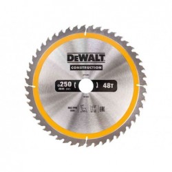 Disc pentru constructii, 250x30mm, 48T, Dewalt