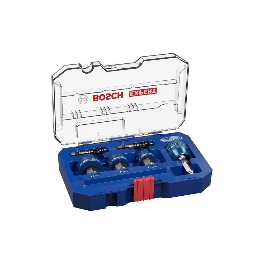 Set 6 Carote SheetMetal 22, 25, 32mm Expert, Bosch