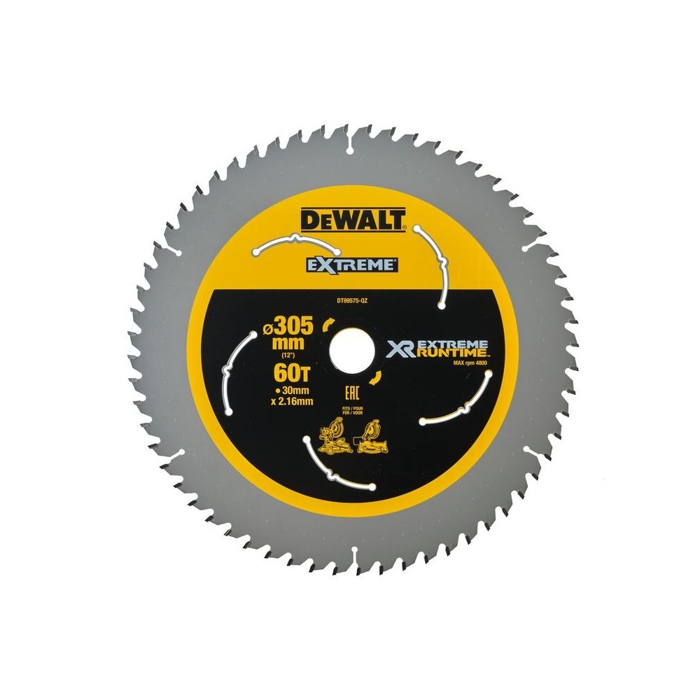 Disc Extreme pentru Fierastrau circular stationar XR FlexVolt 305x30x2.16mm, DeWALT