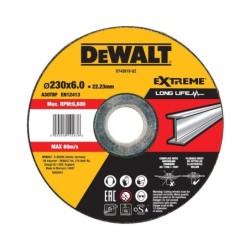 Disc taiere inox 230x6.0x22.23mm, DeWALT