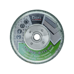 Disc diamantat FTS M14, Ø125mm, prindere M14, Diewe