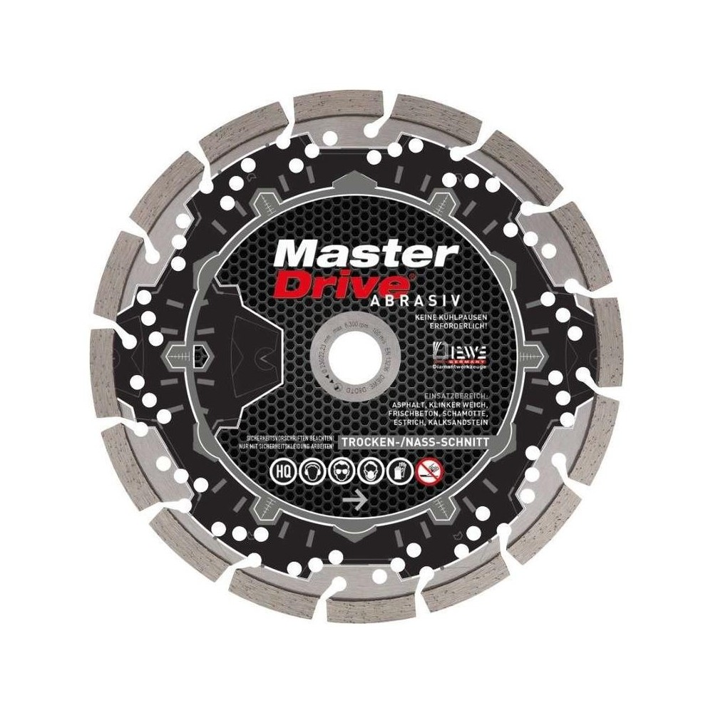 Disc diamantat Master Drive Abrasiv, Ø300x25.4mm, Diewe