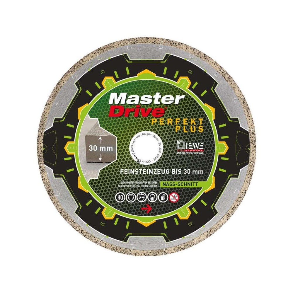 Disc diamantat Master Drive Perfekt, Ø300x25.4mm, Diewe