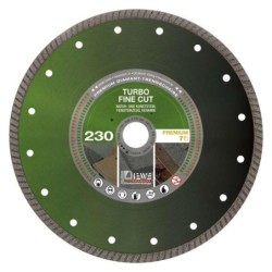 Disc diamantat Turbo Fine Cut, Ø115x22.23mm, Diewe