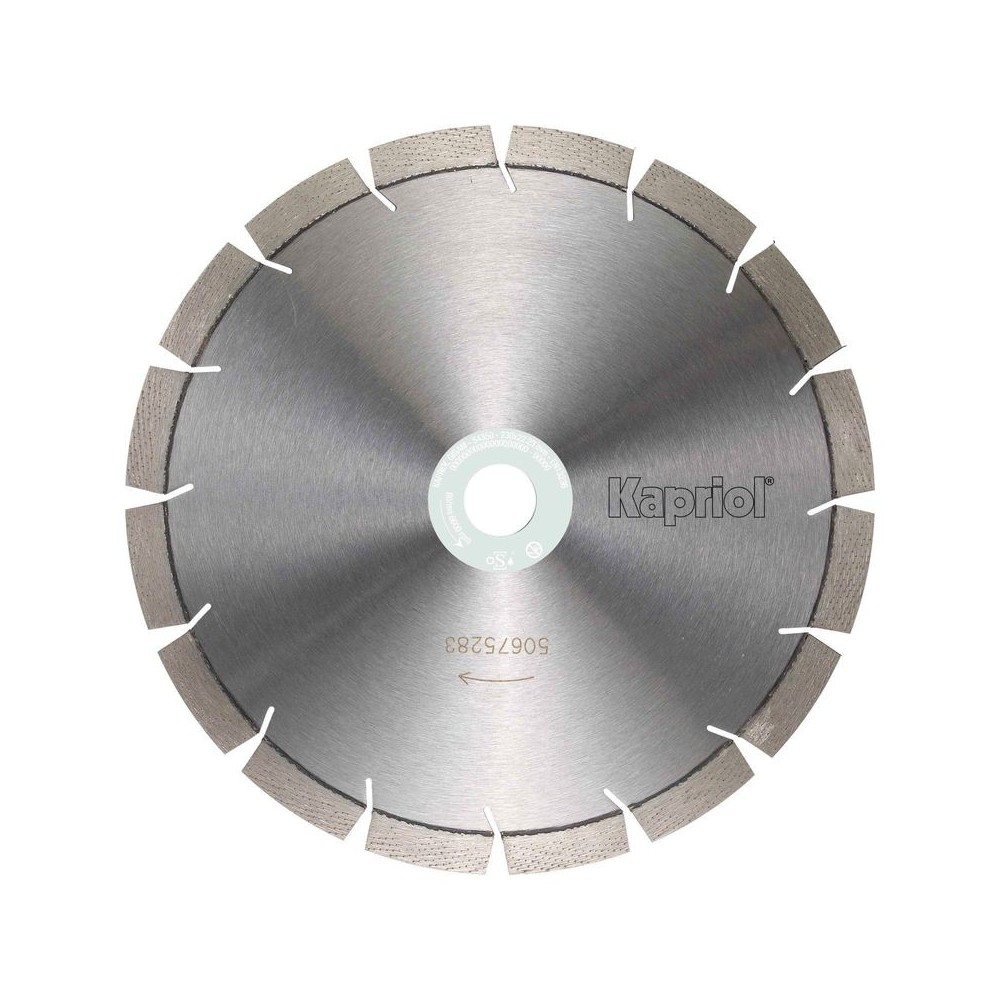 Disc diamantat pentru granit si piatra ZENITH 3D F-LGS-SIL 230x2.4x22.23mm, Kapriol