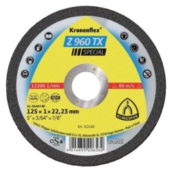 Disc de taiere Z960TX 115x1.0mm, Klingspor
