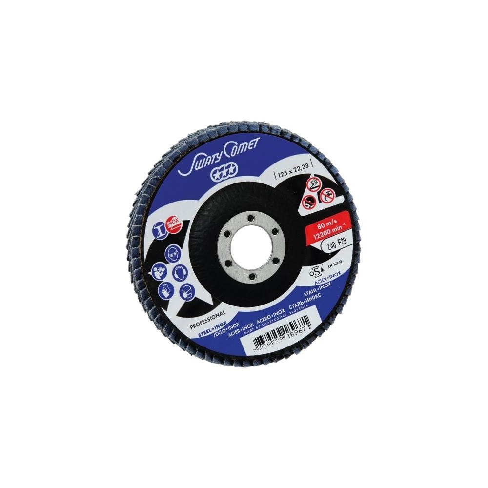 Disc mop Professional 125x22.23 Z40 metal/inox, F27, Metalynx