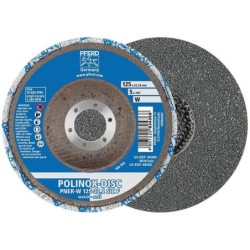 Disc de slefuit POLINOX 125mm mediu dur, Pferd