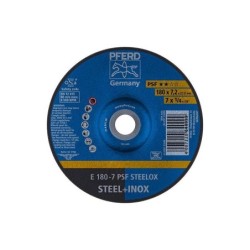 Disc de slefuit PSFSTEELOX 180x7mm, Pferd