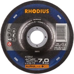 Disc abraziv KSM 125x7mm, Rhodius