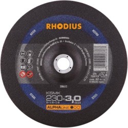 Disc de taiere KSMK 230x3.0mm patrat, Rhodius