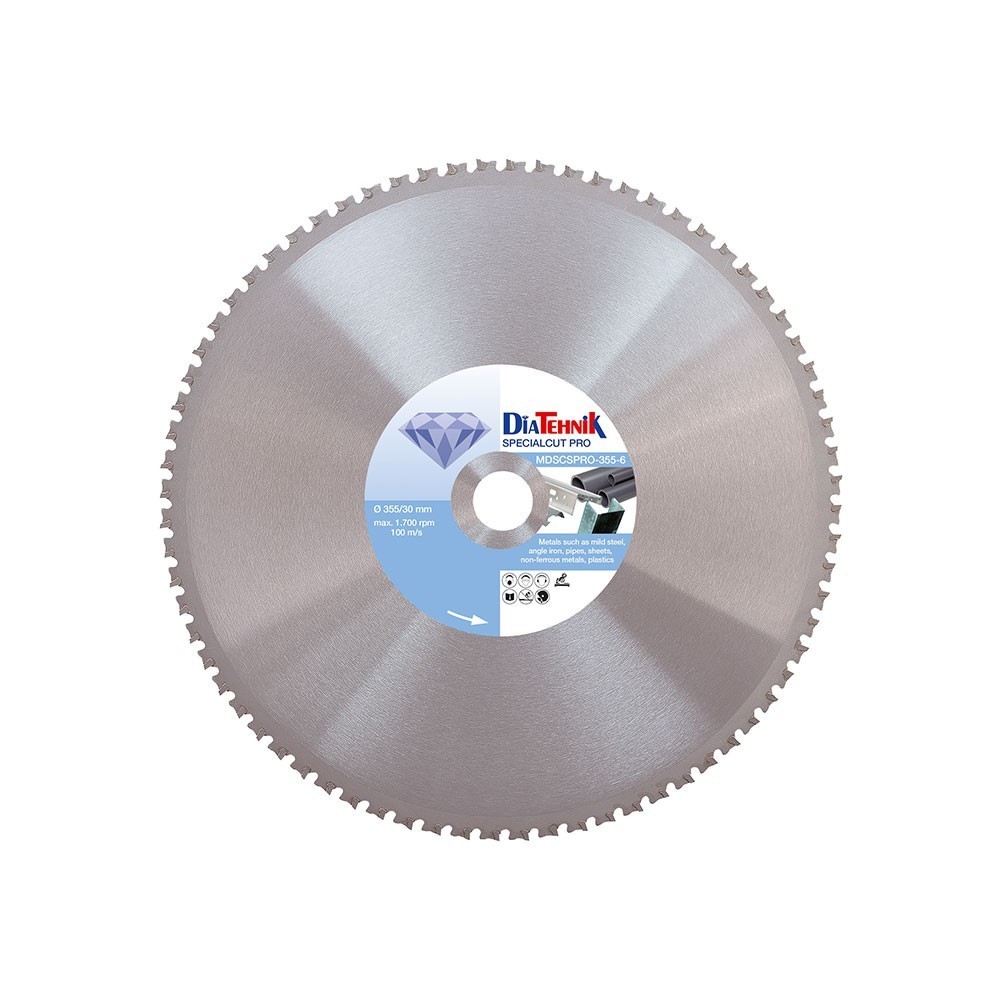 Disc carburi metalice SpecialCutPRO 355x30/25.4mm, Smart Quality