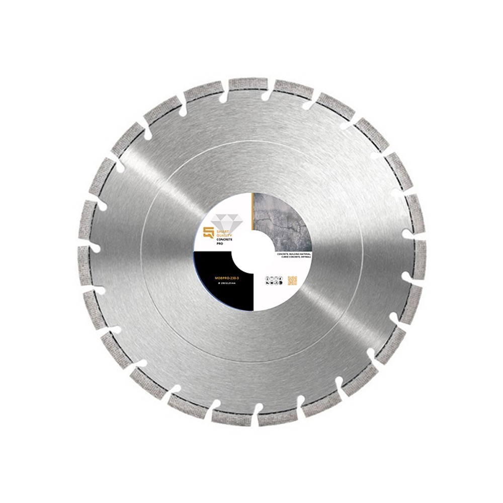 Disc diamantat BetonPRO 400x25.4 pentru beton agregat, armat, vechi, Smart Quality
