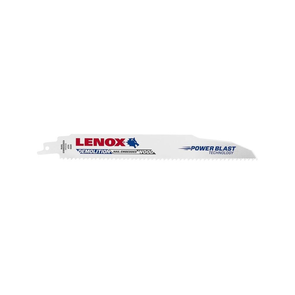Panza fierastrau alternativ 229x25x1.6mm, 10 dinti, 2 bucati, Lenox