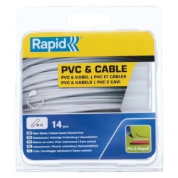 Batoane silicon pentru cablu/PVC Ø12mm 14 bucati, Rapid