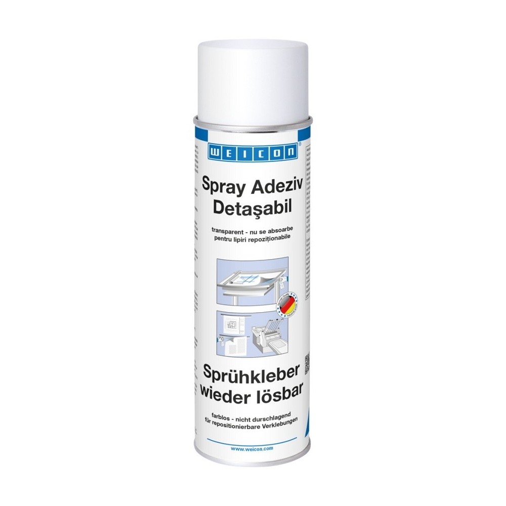 Spray adeziv pentru lipiri detasabile 500 ml, Weicon