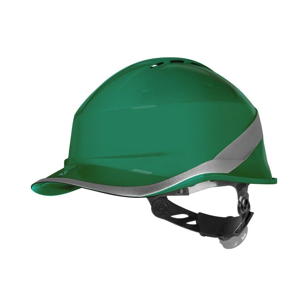 Casca de protectie tip Baseball, verde, fluorescent, Delta Plus