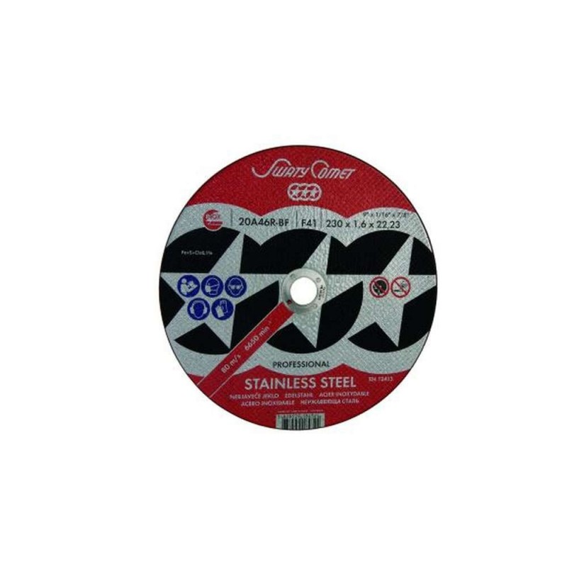 Disc abraziv de debitare Professional 230x1,8mm inox, Swaty Comet