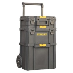 Troller cu 3 cutii pentru depozitare detasabile, Stanley