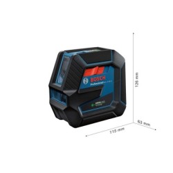 GCL 2-50 G Nivela laser verde + RM 10, Bosch