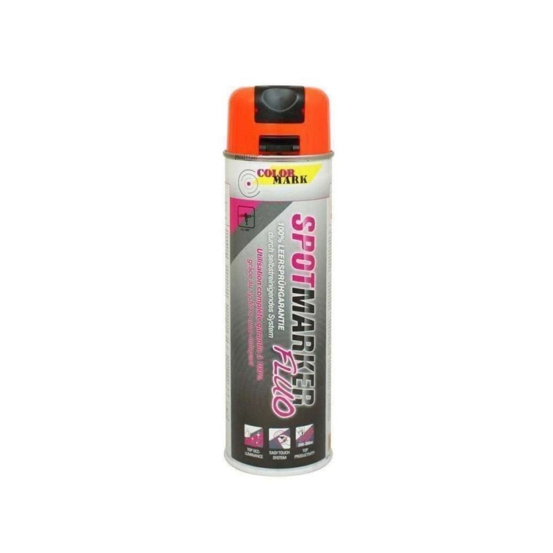 COLORMARK Spray fluorescent marcaje, 500ml portocaliu