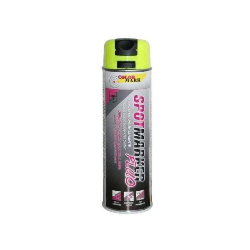 COLORMARK Spray fluorescent marcaje, 500ml galben
