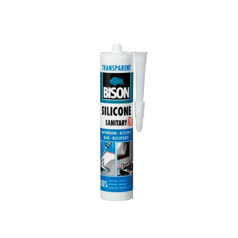 BISON Silicon Sanitar transparent 280ml