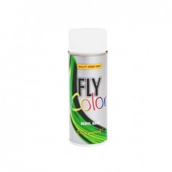 Fly Color spray vopsea alb luc. RAL9010 400ml
