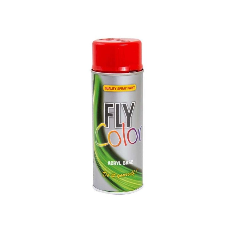 Fly Color spray vopsea rosu RAL3020 400ml