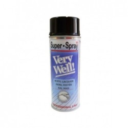 Vopsea spray V. WELL RAL9005 negru lucios c.VW90050, 400ml
