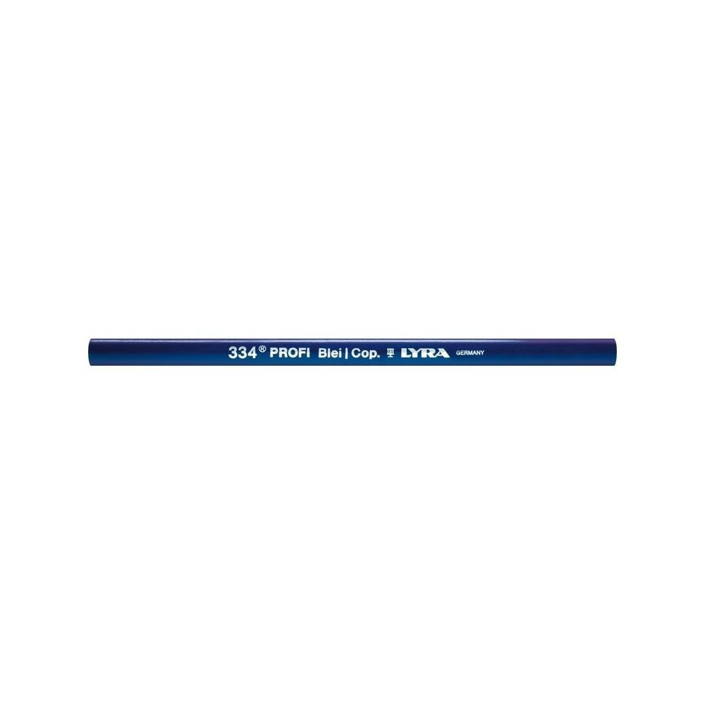 Creion cu plumb 334 oval albastru 24cm, Lyra