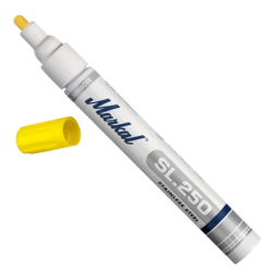 Marker SL250 galben pentru otel inoxidabil, Markal